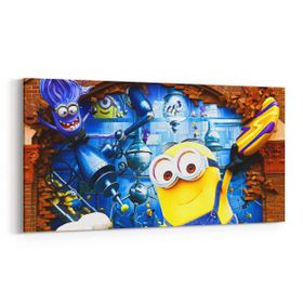 Olla 12710YD Çocuk Odası Görseli Yatay Dar 60x30 cm Kanvas Tablo