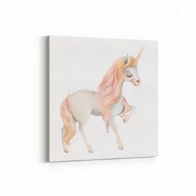 Olla 12713K Çocuk Odası Görseli Kare 25x25 cm Kanvas Tablo