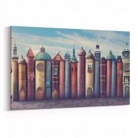 Olla 12730Y Çocuk Odası Görseli Yatay 30x20 cm Kanvas Tablo