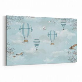 Olla 12736Y Çocuk Odası Görseli Yatay 30x20 cm Kanvas Tablo