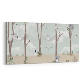 Olla 12738YD Çocuk Odası Görseli Yatay Dar 60x30 cm Kanvas Tablo