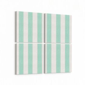 Olla 12745K4 Çocuk Odası Görseli 4 Parça 65x65 cm Kanvas Tablo