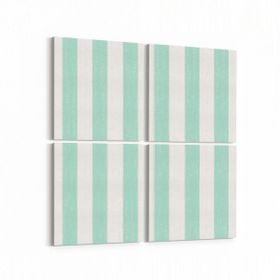 Olla 12745K4 Çocuk Odası Görseli 4 Parça 65x65 cm Kanvas Tablo
