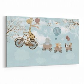 Olla 12755Y Çocuk Odası Görseli Yatay 30x20 cm Kanvas Tablo