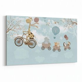 Olla 12755Y Çocuk Odası Görseli Yatay 30x20 cm Kanvas Tablo