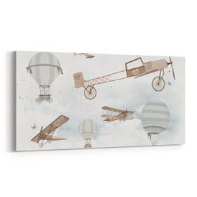 Olla 12756YD Çocuk Odası Görseli Yatay Dar 60x30 cm Kanvas Tablo