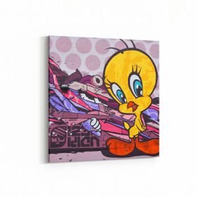 Olla 12765K Çocuk Odası Görseli Kare 25x25 cm Kanvas Tablo