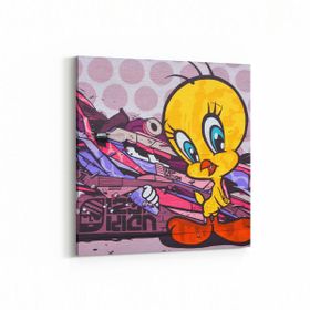 Olla 12765K Çocuk Odası Görseli Kare 25x25 cm Kanvas Tablo