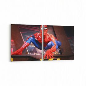Olla 12778K2Y Çocuk Odası Görseli 2 Parça Yatay 65x30 cm Kanvas Tablo
