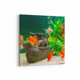 Olla 12780K Çocuk Odası Görseli Kare 25x25 cm Kanvas Tablo