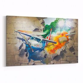 Olla 12782Y Çocuk Odası Görseli Yatay 30x20 cm Kanvas Tablo