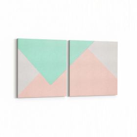 Olla 12792K2Y Çocuk Odası Görseli 2 Parça Yatay 65x30 cm Kanvas Tablo