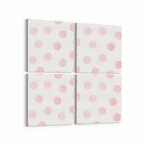 Olla 12794K4 Çocuk Odası Görseli 4 Parça 65x65 cm Kanvas Tablo