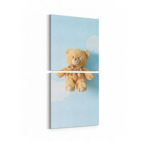 Olla 12797K2D Çocuk Odası Görseli 2 Parça Dikey 30x65 cm Kanvas Tablo