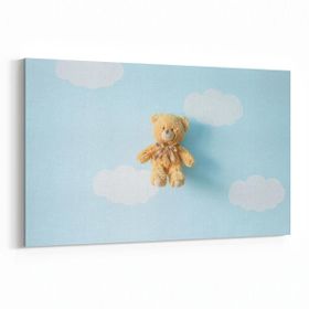 Olla 12797Y Çocuk Odası Görseli Yatay 30x20 cm Kanvas Tablo