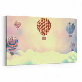 Olla 12803Y Çocuk Odası Görseli Yatay 30x20 cm Kanvas Tablo