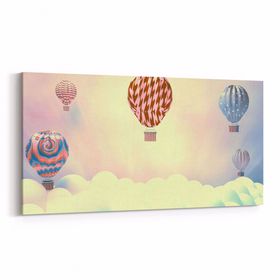 Olla 12803YD Çocuk Odası Görseli Yatay Dar 60x30 cm Kanvas Tablo