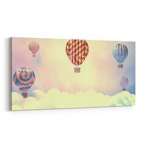 Olla 12803YD Çocuk Odası Görseli Yatay Dar 60x30 cm Kanvas Tablo