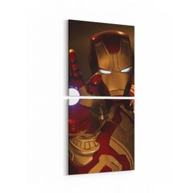 Olla 12806K2D Çocuk Odası Görseli 2 Parça Dikey 30x65 cm Kanvas Tablo