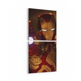 Olla 12806K2D Çocuk Odası Görseli 2 Parça Dikey 30x65 cm Kanvas Tablo