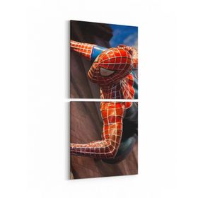 Olla 12807K2D Çocuk Odası Görseli 2 Parça Dikey 30x65 cm Kanvas Tablo