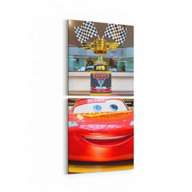 Olla 12810K2D Çocuk Odası Görseli 2 Parça Dikey 30x65 cm Kanvas Tablo