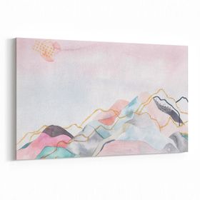 Olla 12814Y Çocuk Odası Görseli Yatay 30x20 cm Kanvas Tablo