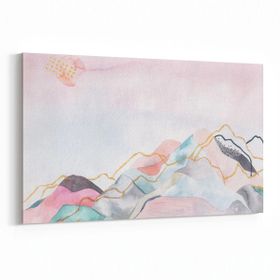 Olla 12814Y Çocuk Odası Görseli Yatay 30x20 cm Kanvas Tablo