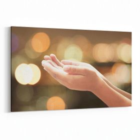 Olla 13094Y Dini Görsel Yatay 30x20 cm Kanvas Tablo