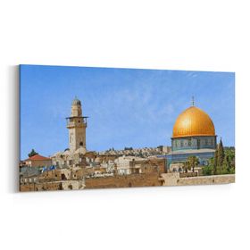 Olla 13114YD Dini Görsel Yatay Dar 60x30 cm Kanvas Tablo