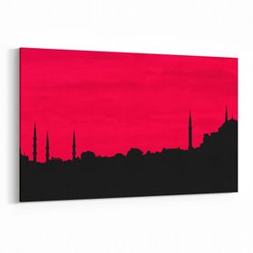 Olla 13150Y Dini Görsel Yatay 30x20 cm Kanvas Tablo