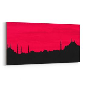 Olla 13150YD Dini Görsel Yatay Dar 60x30 cm Kanvas Tablo