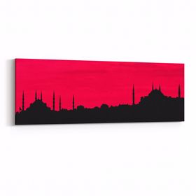 Olla 13150YI Dini Görsel Yatay Ince 90x30 cm Kanvas Tablo