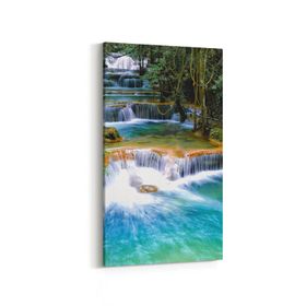 Olla 13167DD Doğa Manzara Görseli Dikey Dar 30x60 cm Kanvas Tablo