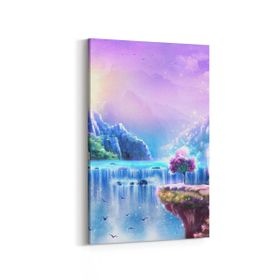 Olla 13168D Doğa Manzara Görseli Dikey 20x30 cm Kanvas Tablo