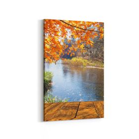 Olla 13171D Doğa Manzara Görseli Dikey 20x30 cm Kanvas Tablo