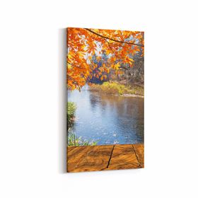 Olla 13171DD Doğa Manzara Görseli Dikey Dar 30x60 cm Kanvas Tablo