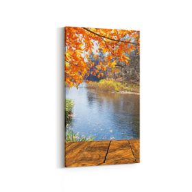 Olla 13171DD Doğa Manzara Görseli Dikey Dar 30x60 cm Kanvas Tablo