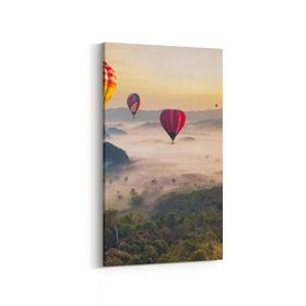 Olla 13180DD Doğa Manzara Görseli Dikey Dar 30x60 cm Kanvas Tablo