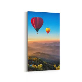 Olla 13181DD Doğa Manzara Görseli Dikey Dar 30x60 cm Kanvas Tablo