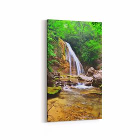 Olla 13191DD Doğa Manzara Görseli Dikey Dar 30x60 cm Kanvas Tablo