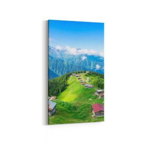 Olla 13194DD Doğa Manzara Görseli Dikey Dar 30x60 cm Kanvas Tablo