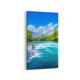 Olla 13195DD Doğa Manzara Görseli Dikey Dar 30x60 cm Kanvas Tablo
