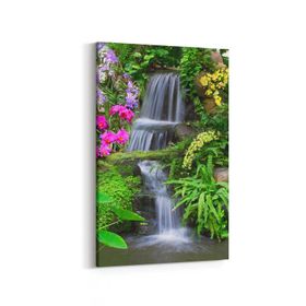 Olla 13238D Doğa Manzara Görseli Dikey 20x30 cm Kanvas Tablo