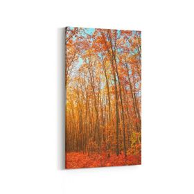 Olla 13239DD Doğa Manzara Görseli Dikey Dar 30x60 cm Kanvas Tablo