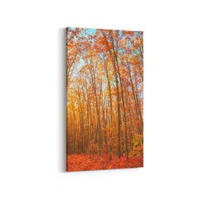 Olla 13239DD Doğa Manzara Görseli Dikey Dar 30x60 cm Kanvas Tablo