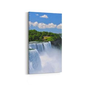 Olla 13241DD Doğa Manzara Görseli Dikey Dar 30x60 cm Kanvas Tablo