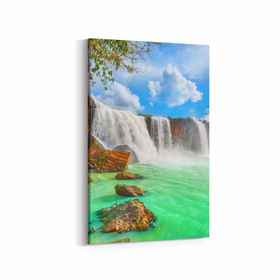 Olla 13253D Doğa Manzara Görseli Dikey 20x30 cm Kanvas Tablo