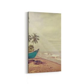Olla 13264DD Doğa Manzara Görseli Dikey Dar 30x60 cm Kanvas Tablo