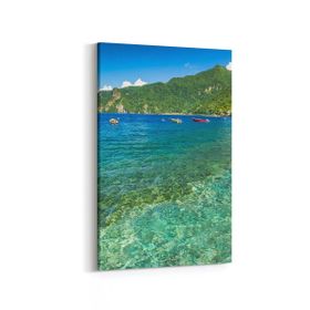 Olla 13275D Doğa Manzara Görseli Dikey 20x30 cm Kanvas Tablo